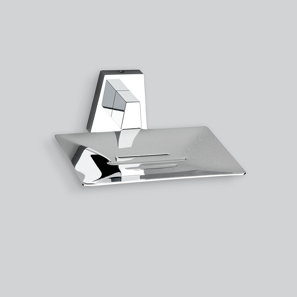 Soap Dish (Triangle - Silver) image